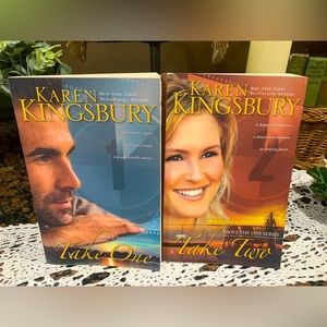 Above the Line series by Karen Kingsbury TPB Take One and Two